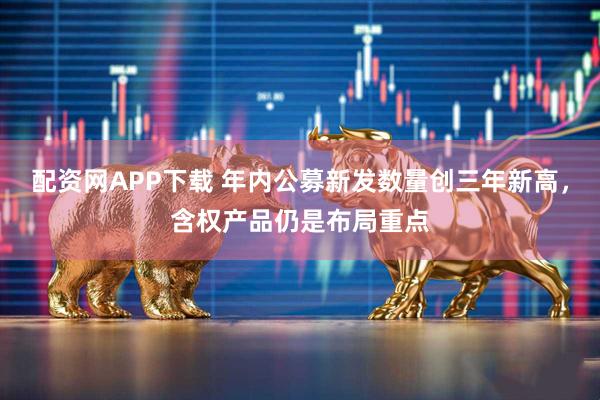 配资网APP下载 年内公募新发数量创三年新高，含权产品仍是布局重点